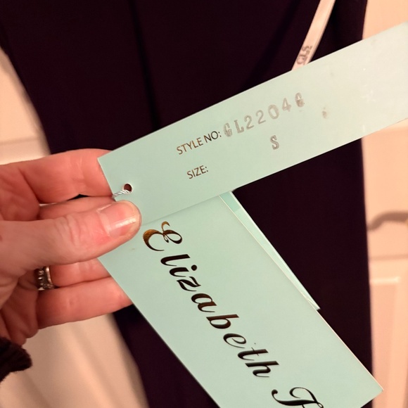 Elizabeth K GL2204 Stunning Embroidered Dress - Picture 4 of 5